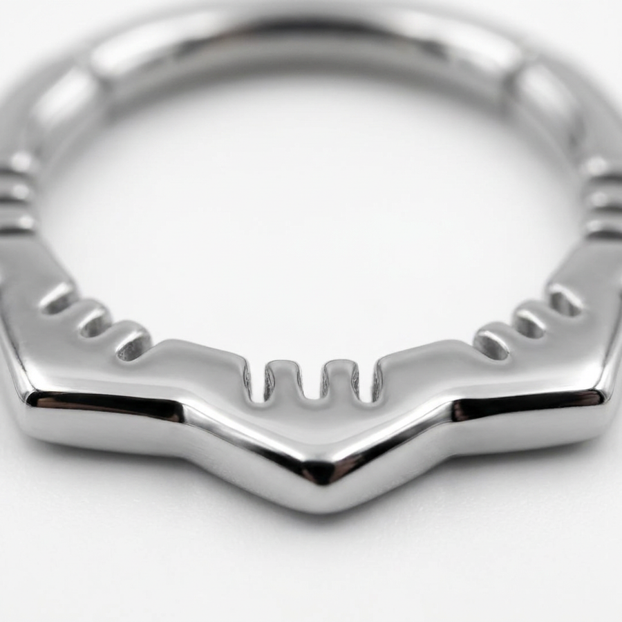 Cerchietto in Acciaio Chirurgico 316L - Piercing per lobo, helix, daith, septum