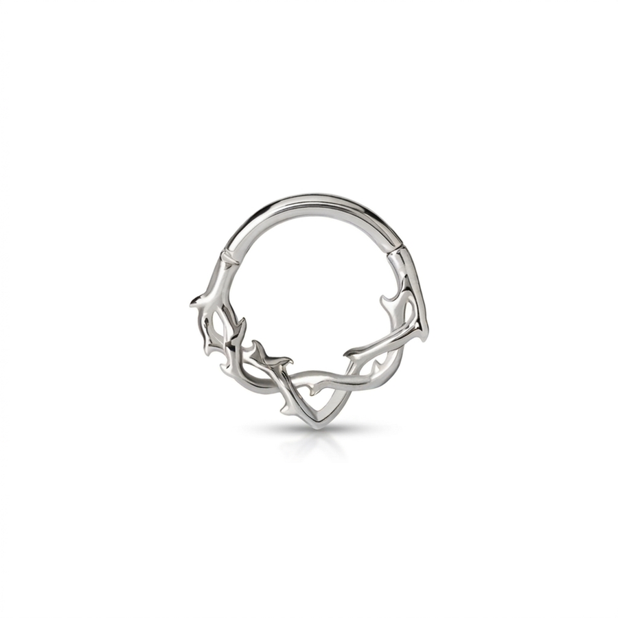 Piercing con intreccio in Acciaio Chirurgico 316L - Piercing per lobo, helix, daith, septum