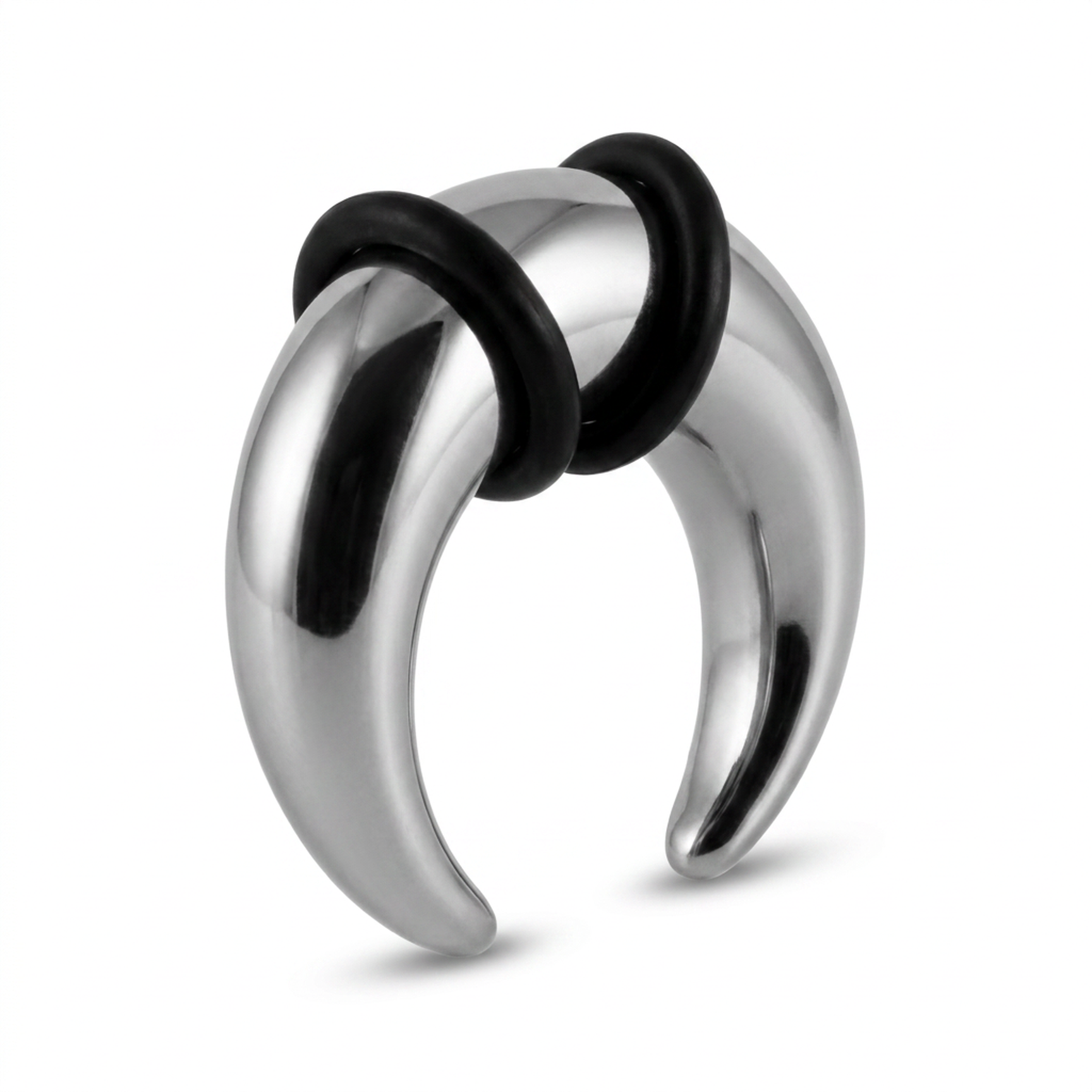 Dilatatore in Acciaio Inox - Piercing per Lobo
