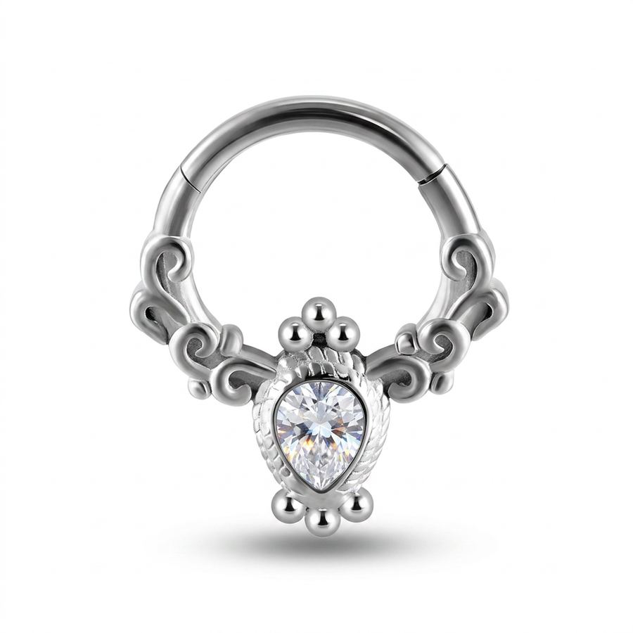 Piercing a punta in Acciaio Chirurgico 316L - Piercing per lobo, helix, daith, septum