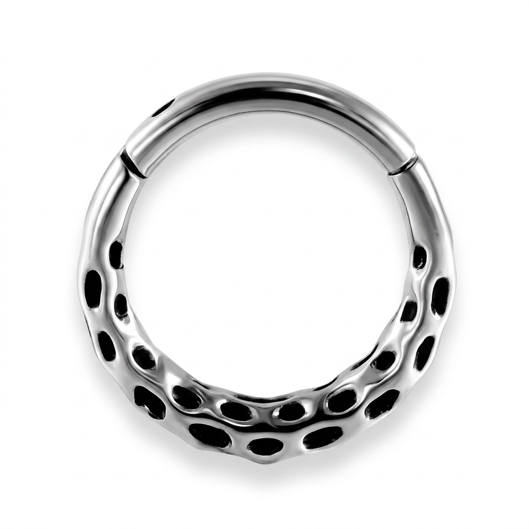 Piercing pitonato in Acciaio Chirurgico 316L - Piercing per lobo, helix, daith, septum