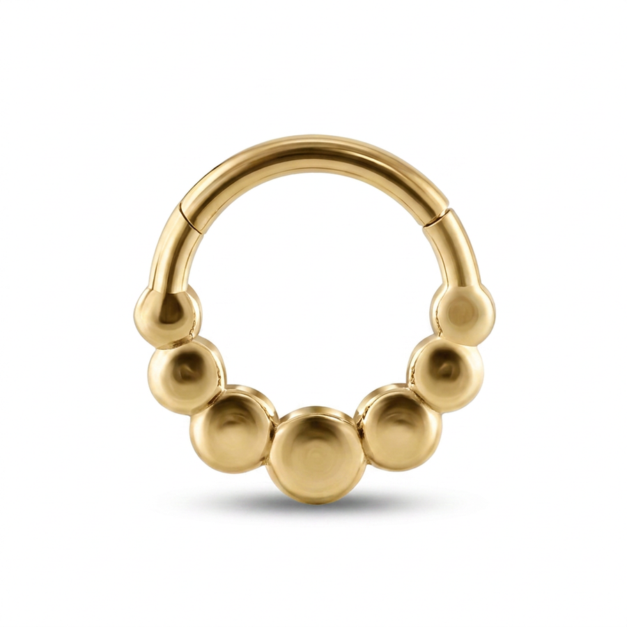 Piercing con sfere in Acciaio Chirurgico 316L - Piercing per lobo, helix, daith, septum