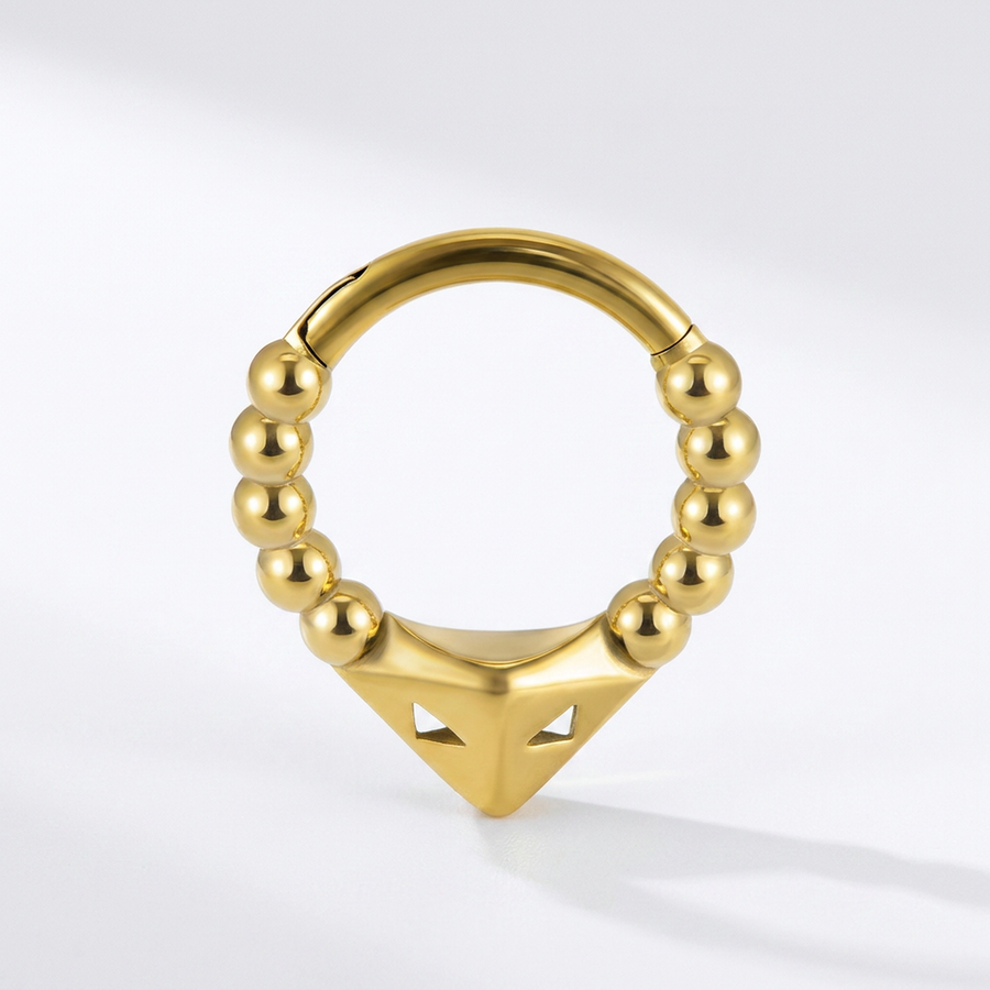 Piercing con punta in Acciaio Chirurgico 316L - Piercing per lobo, helix, daith, septum