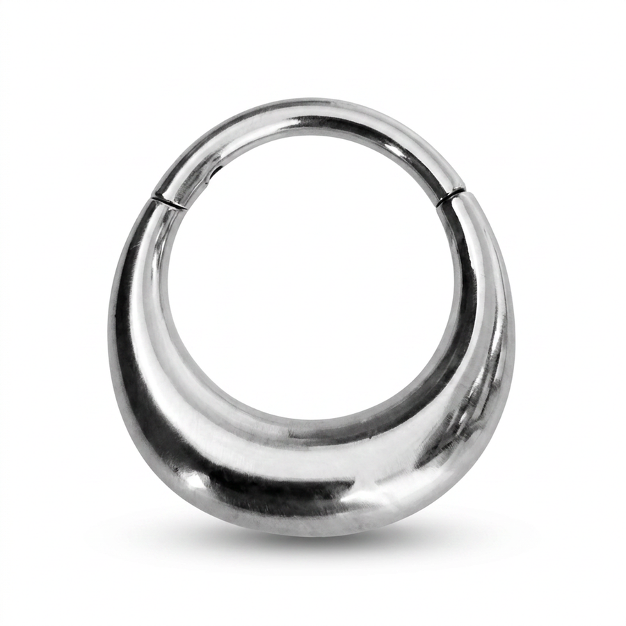 Piercing con bombatura in Acciaio Chirurgico 316L - Piercing per lobo, helix, daith, septum