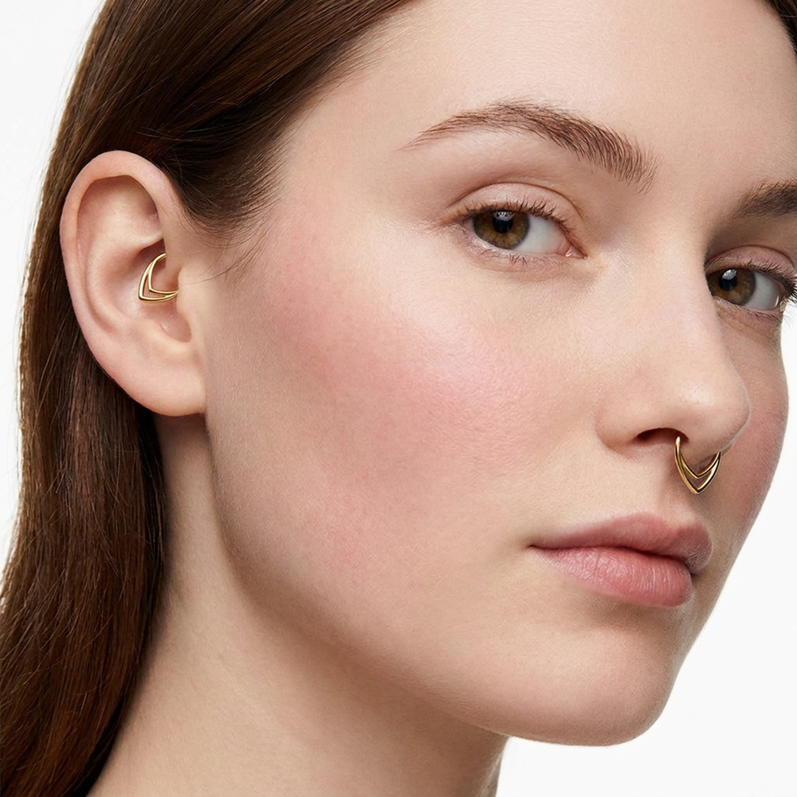 Piercing a punta in Acciaio Chirurgico 316L - Piercing per lobo, helix, daith, septum