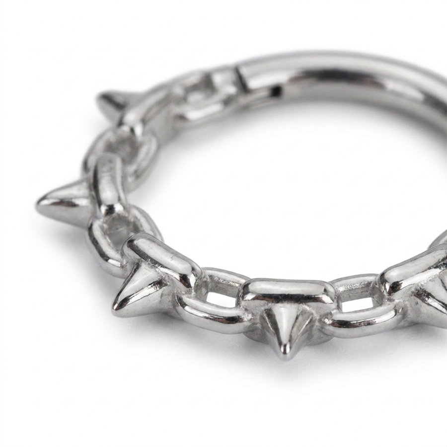 Piercing con catena in Acciaio Chirurgico 316L - Piercing per Lobo, helix, daith, septum
