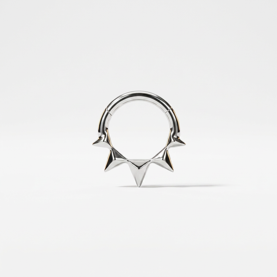 Piercing con punte in Acciaio Chirurgico 316L - Piercing per lobo, helix, daith, septum