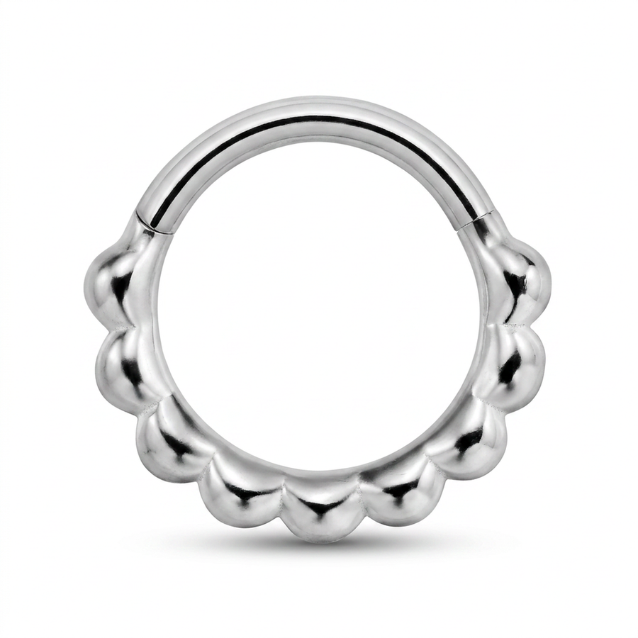 Piercing con palline in Acciaio Chirurgico 316L - Piercing per lobo, helix, daith, septum