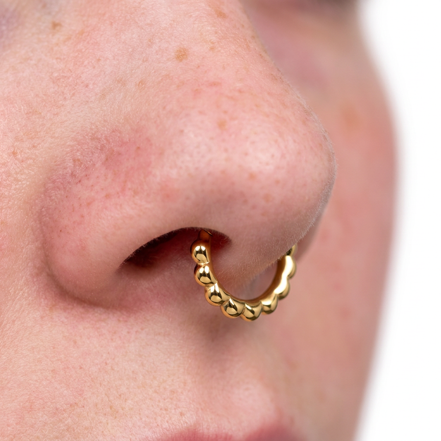 Piercing con palline in Acciaio Chirurgico 316L - Piercing per lobo, helix, daith, septum