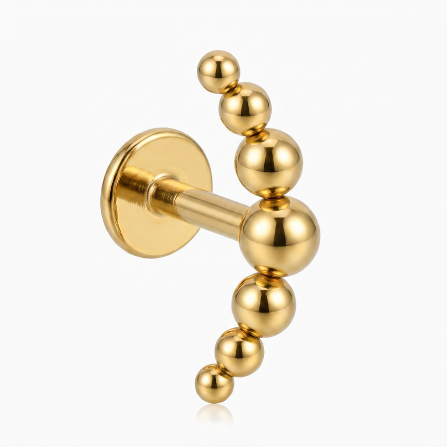 Piercing con palline in Acciaio Chirurgico 316L - Piercing per lobo, helix, forward helix, conch, flat, tragus