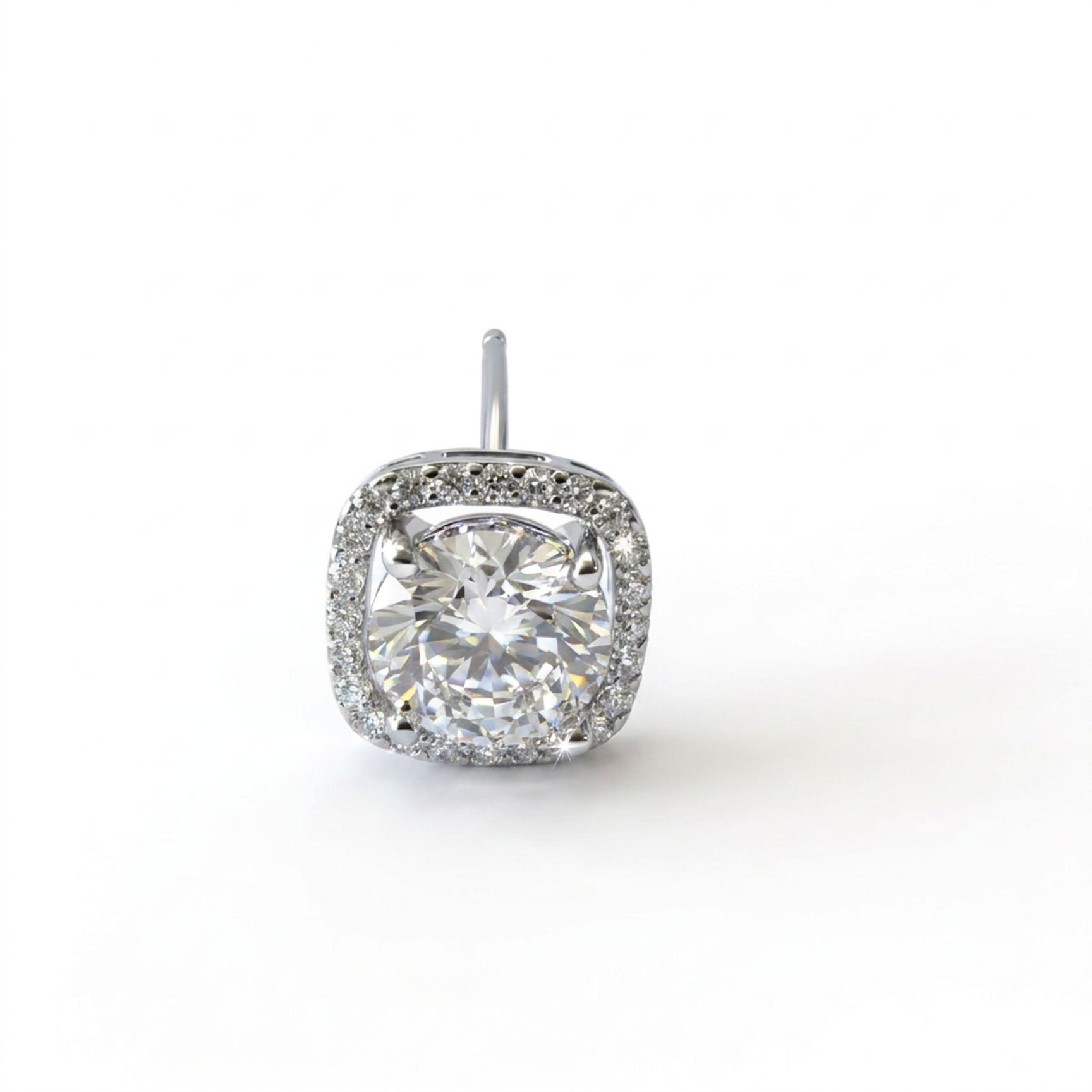 Brillantino in Argento 925 - Orecchino per lobo