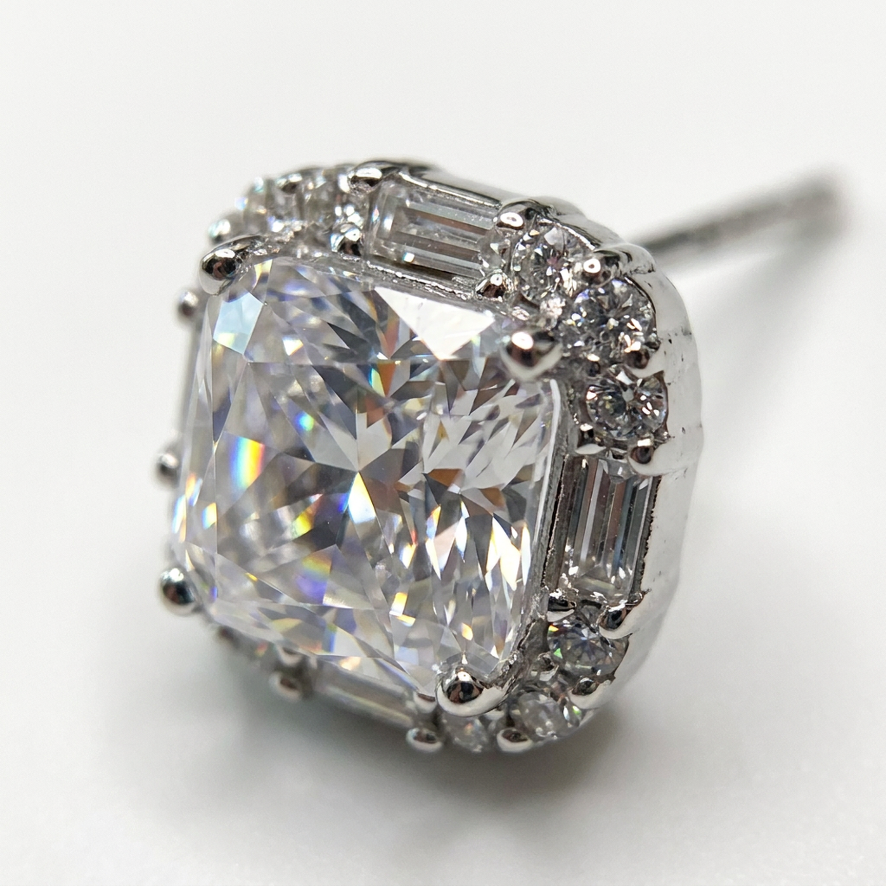 Brillantino in Argento 925 - Orecchino per lobo