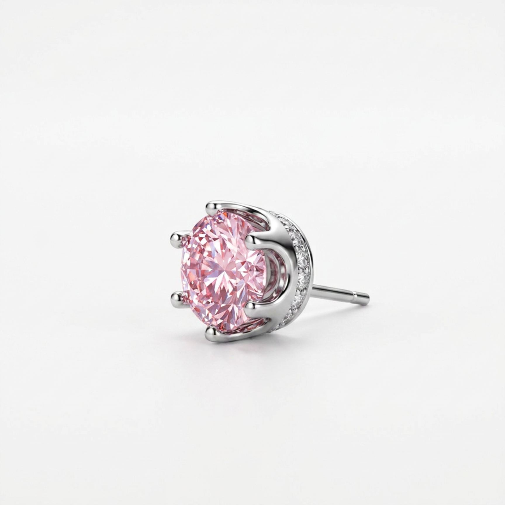 Brillantino in Argento 925 - Orecchino per lobo