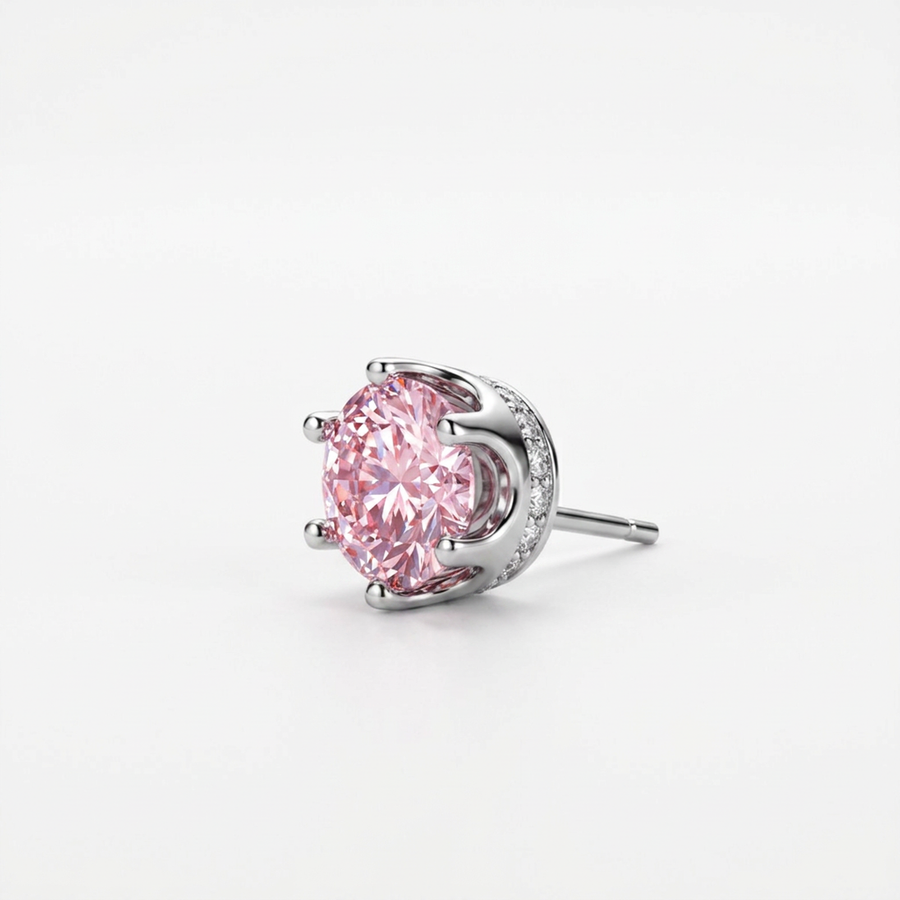 Brillantino in Argento 925 - Orecchino per lobo