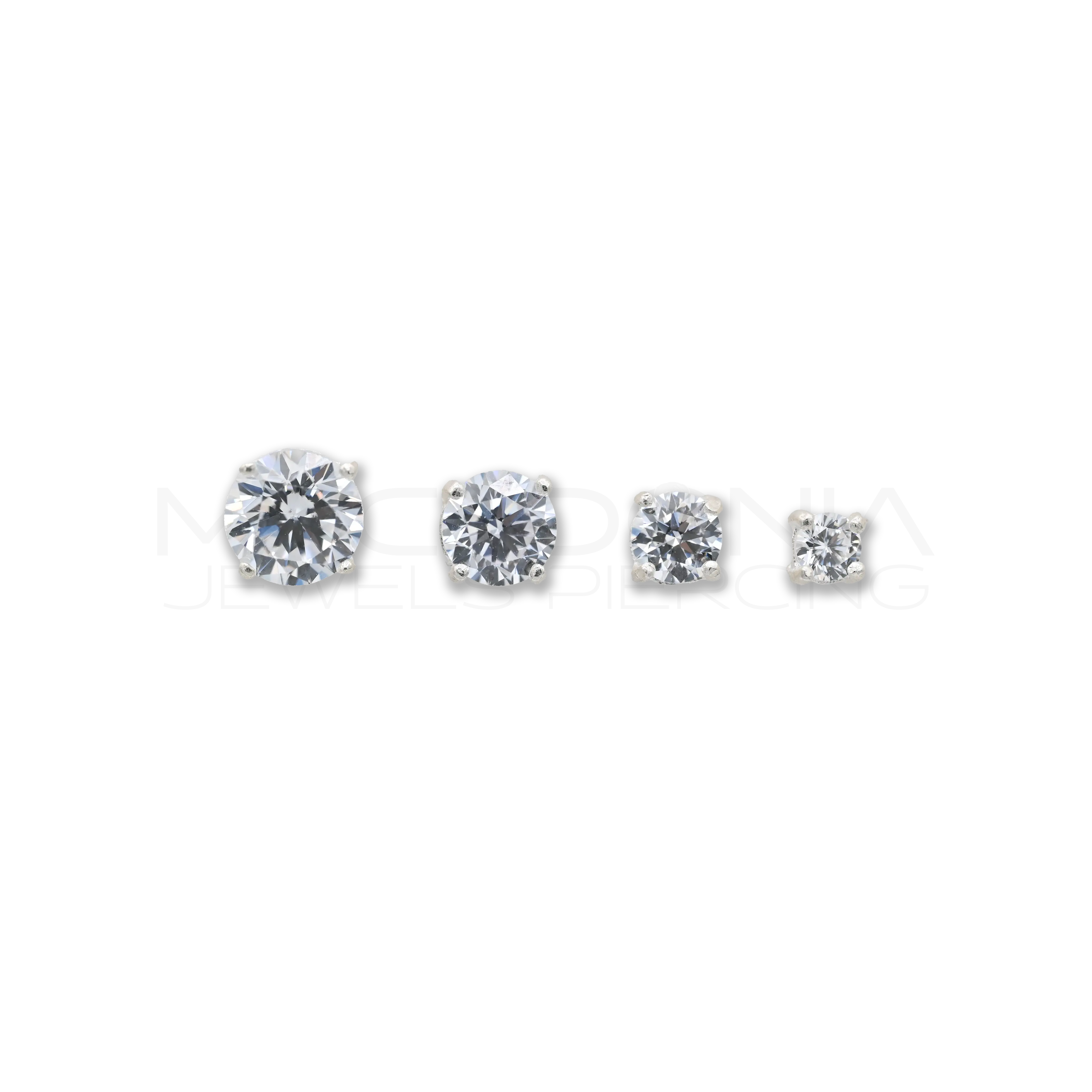 ORECCHINO CON ZIRCONE ARGENTO 925