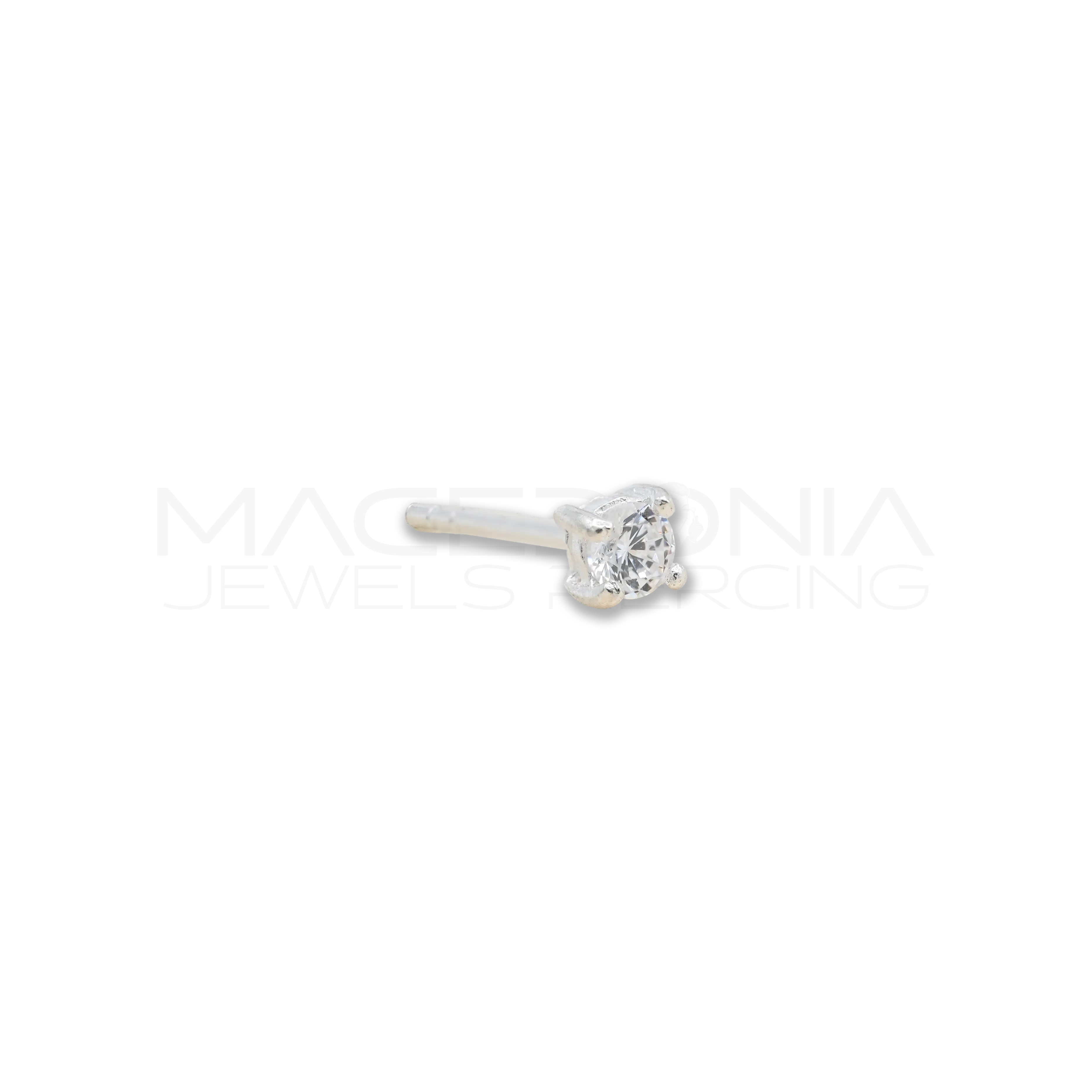 ORECCHINO CON ZIRCONE ARGENTO 925