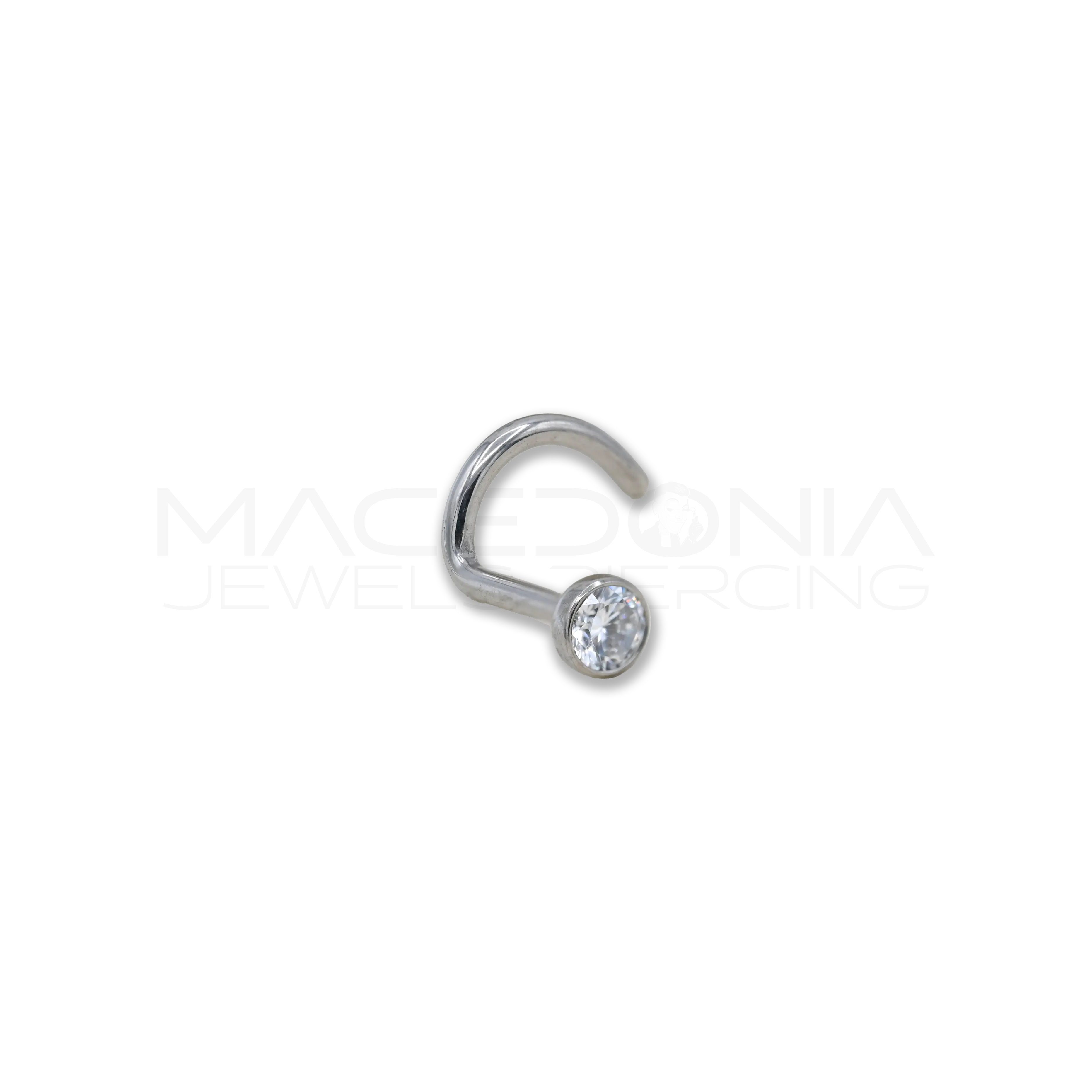 Nostril in Titanio G23 con Zircone