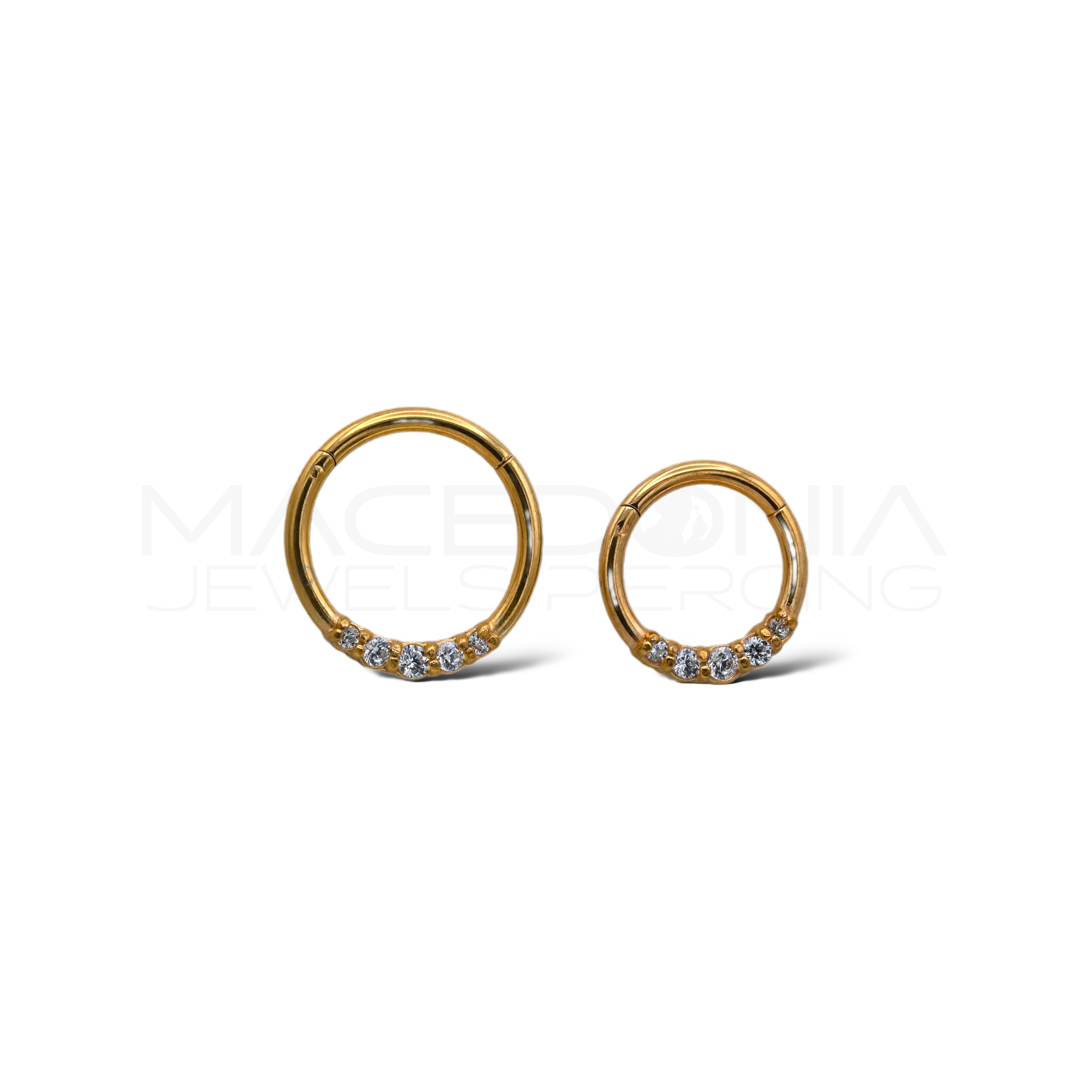 PIERCING CON CORONA DI ZIRCONI