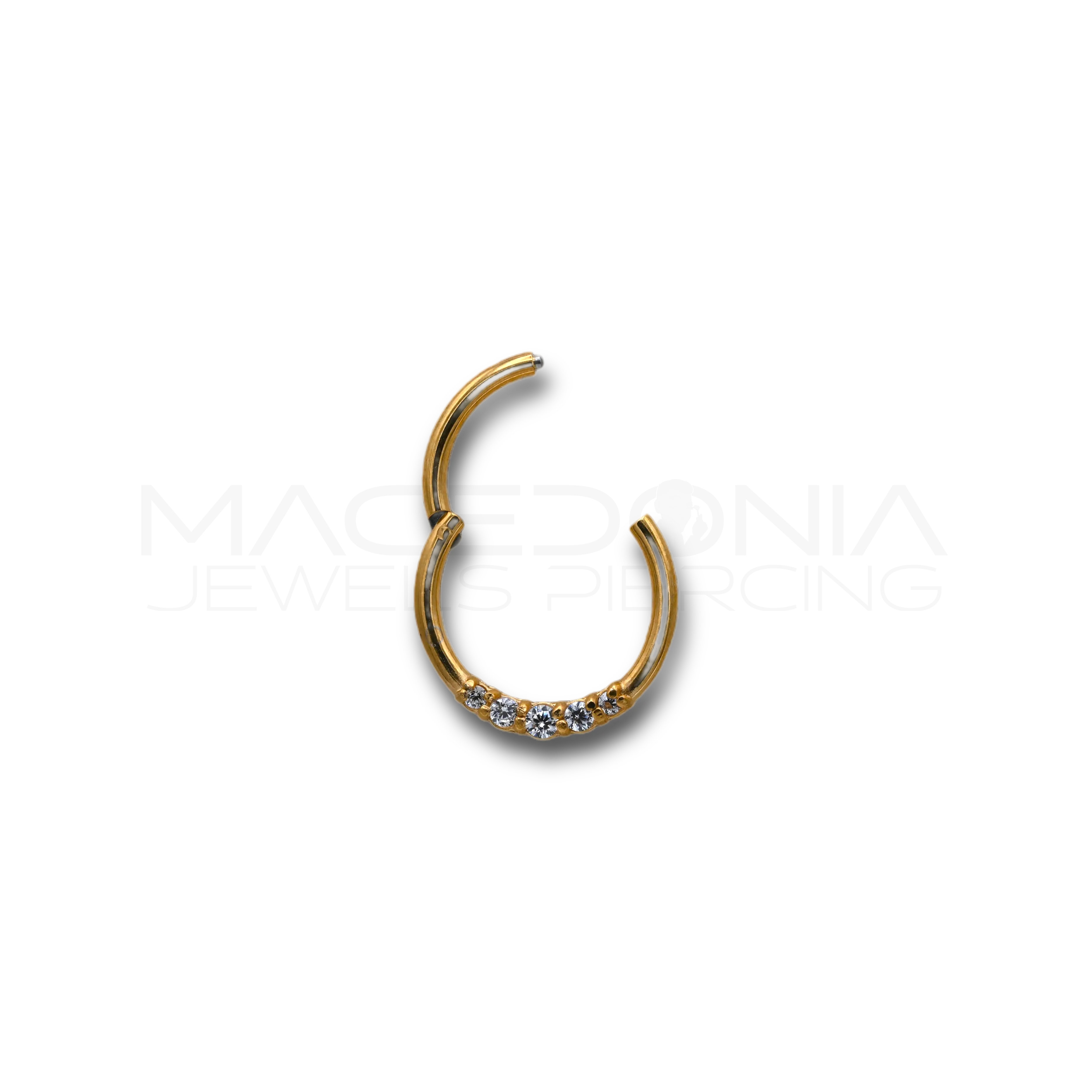 PIERCING CON CORONA DI ZIRCONI