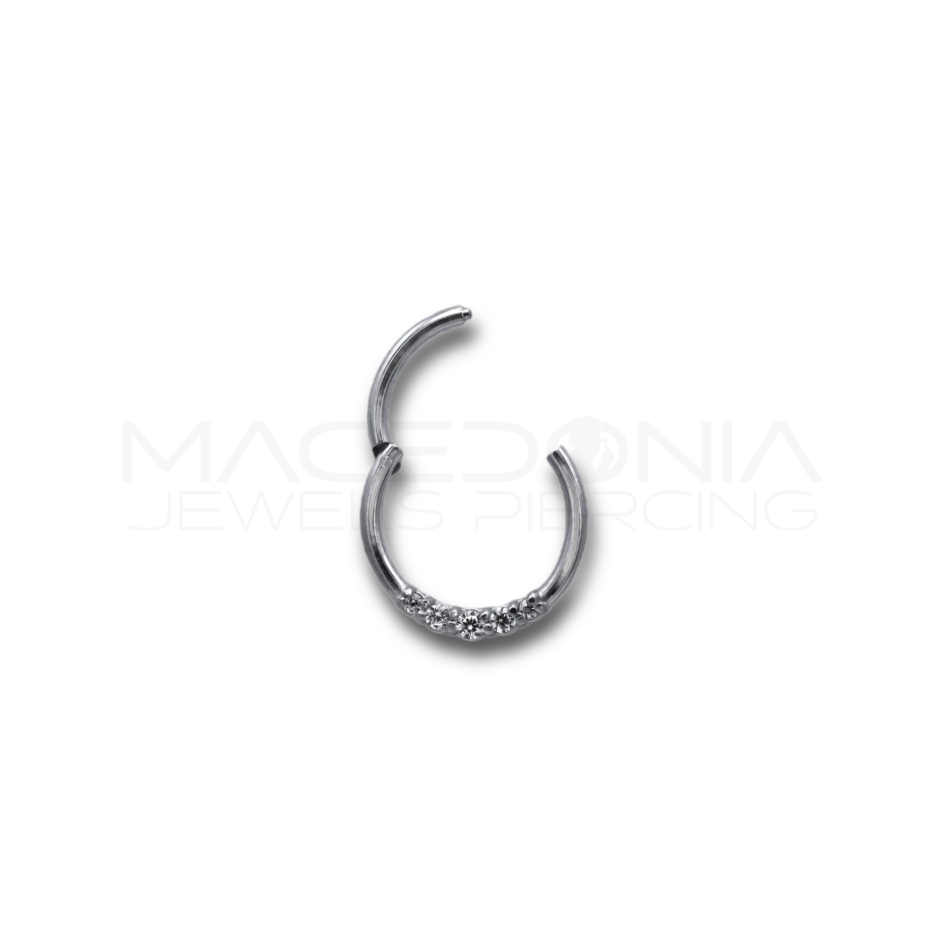 PIERCING CON CORONA DI ZIRCONI