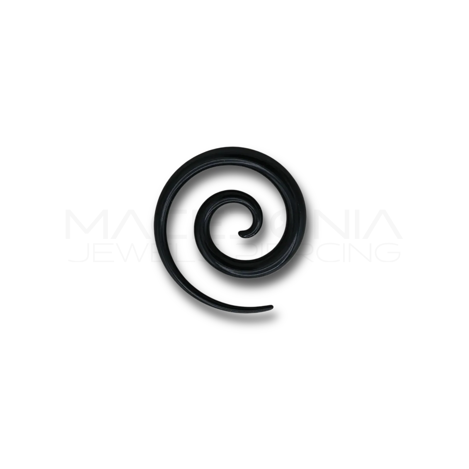 Dilatatore a Spirale in Acrilico nero