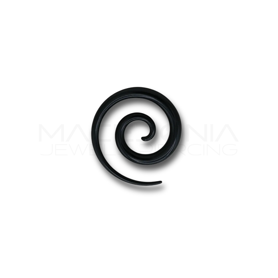 Dilatatore a Spirale in Acrilico nero