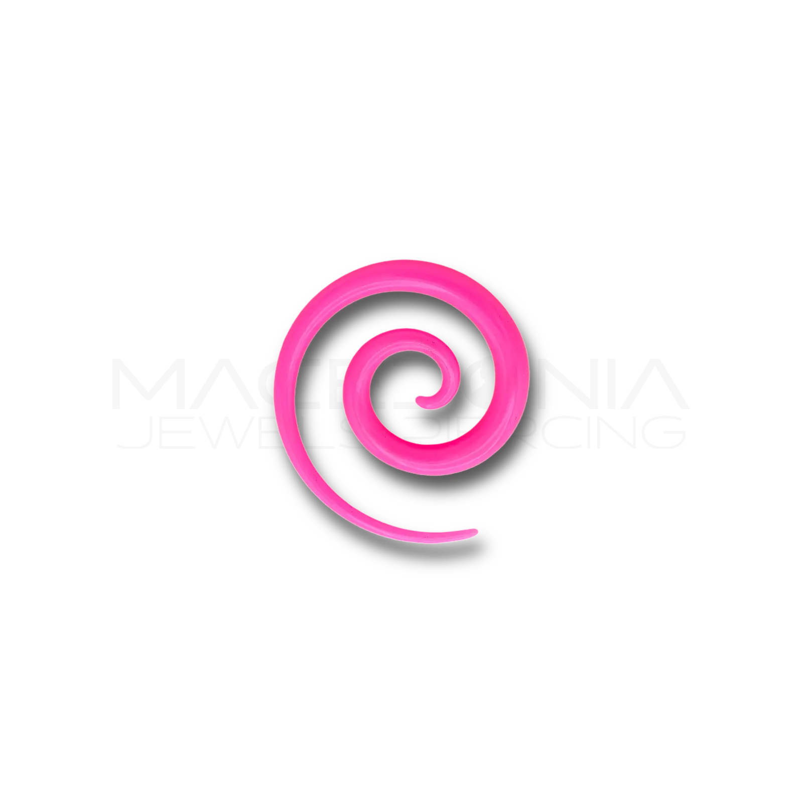 Dilatatore a Spirale in Acrilico rosa