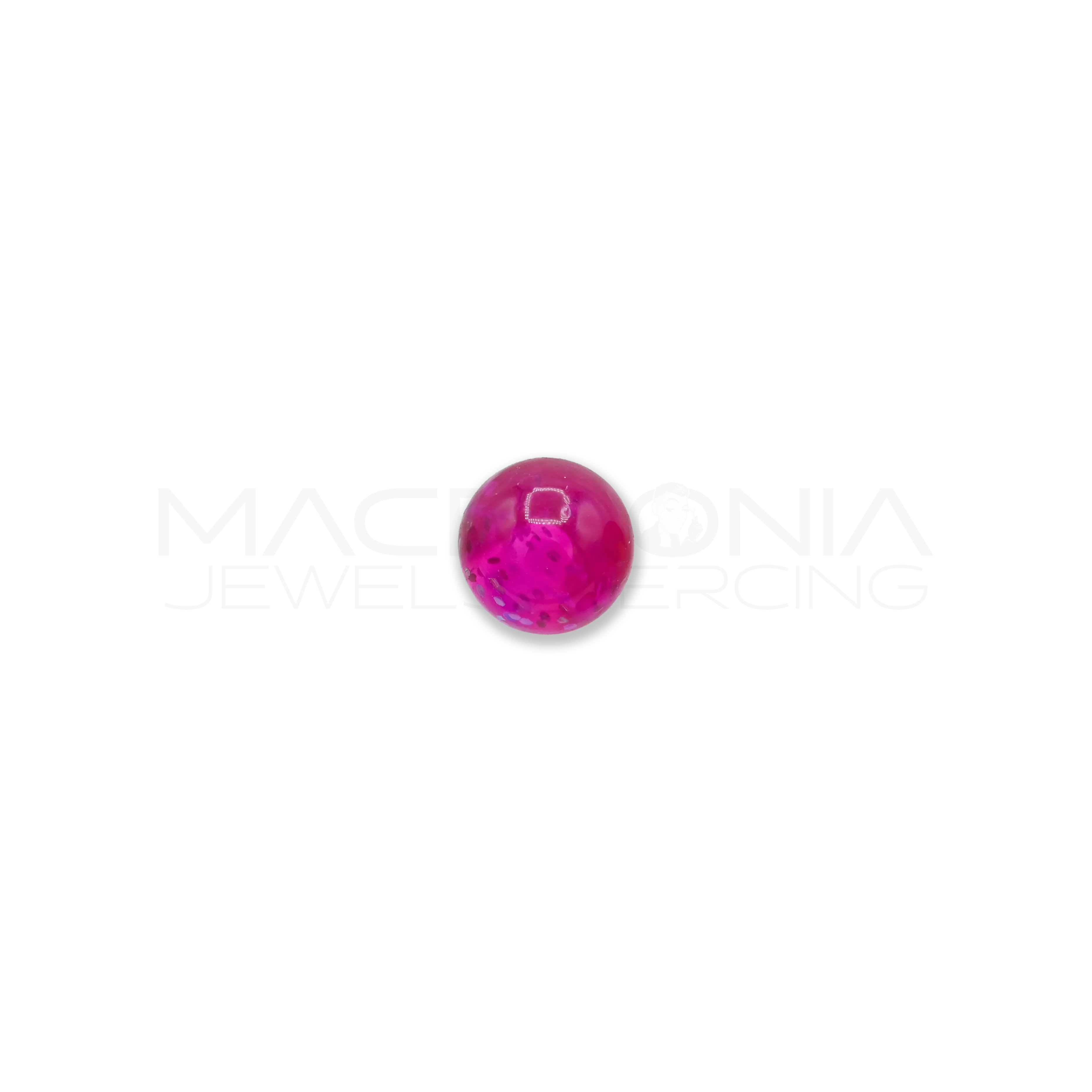 PALLINE IN PLASTICA GLITTERATE da 1,6mm