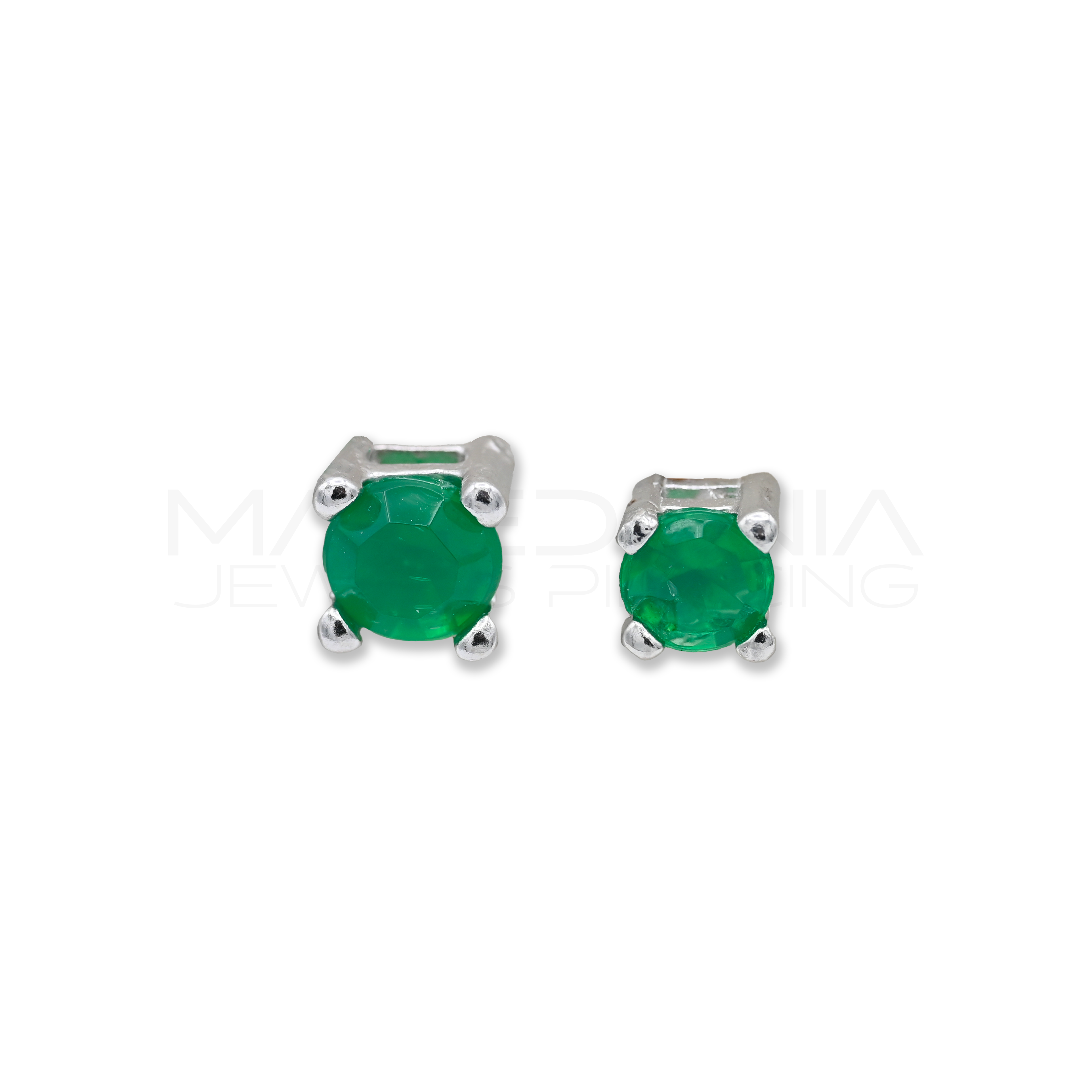 ORECCHINO CON ZIRCONE VERDE