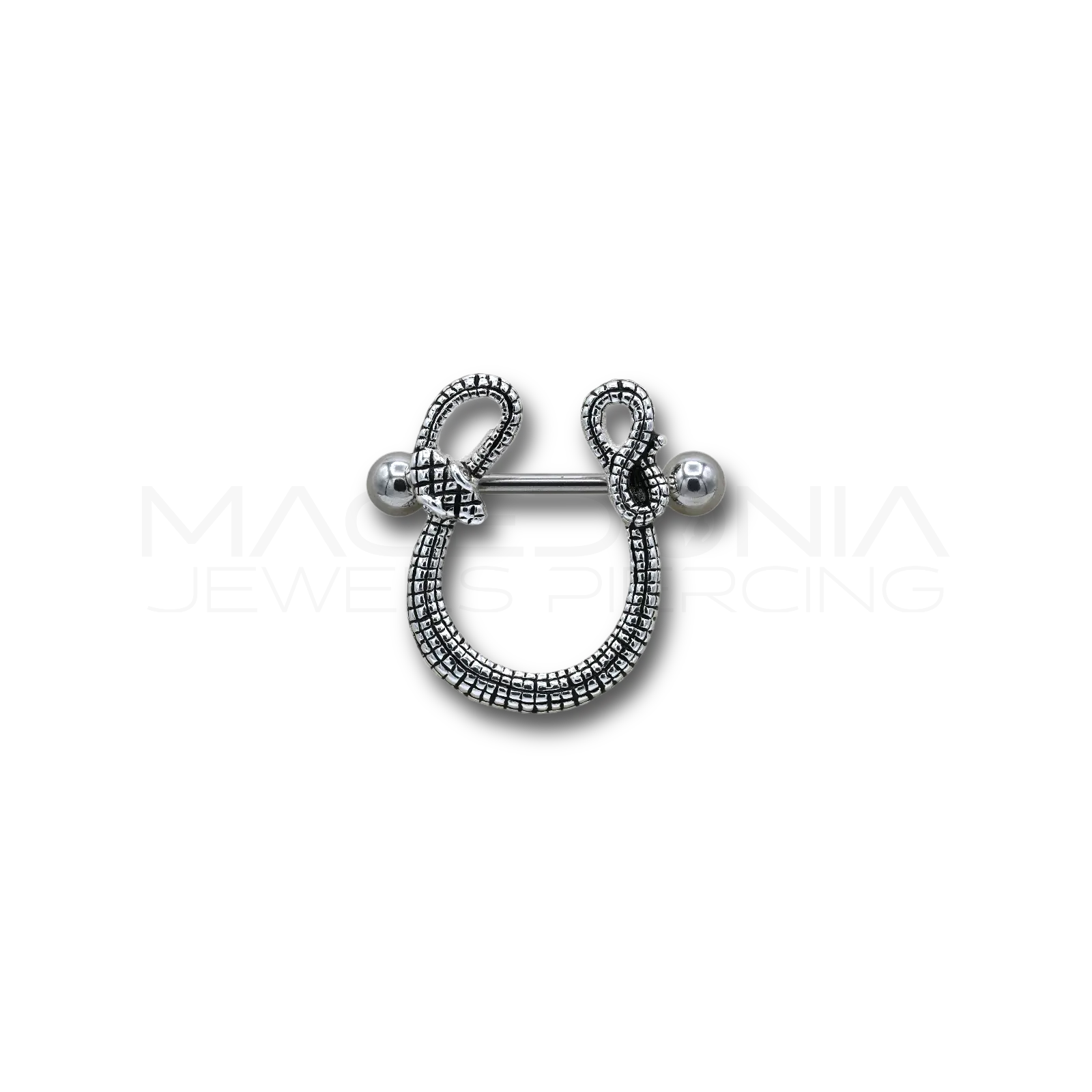 PIERCING DA CAPEZZOLO CON SERPENTE