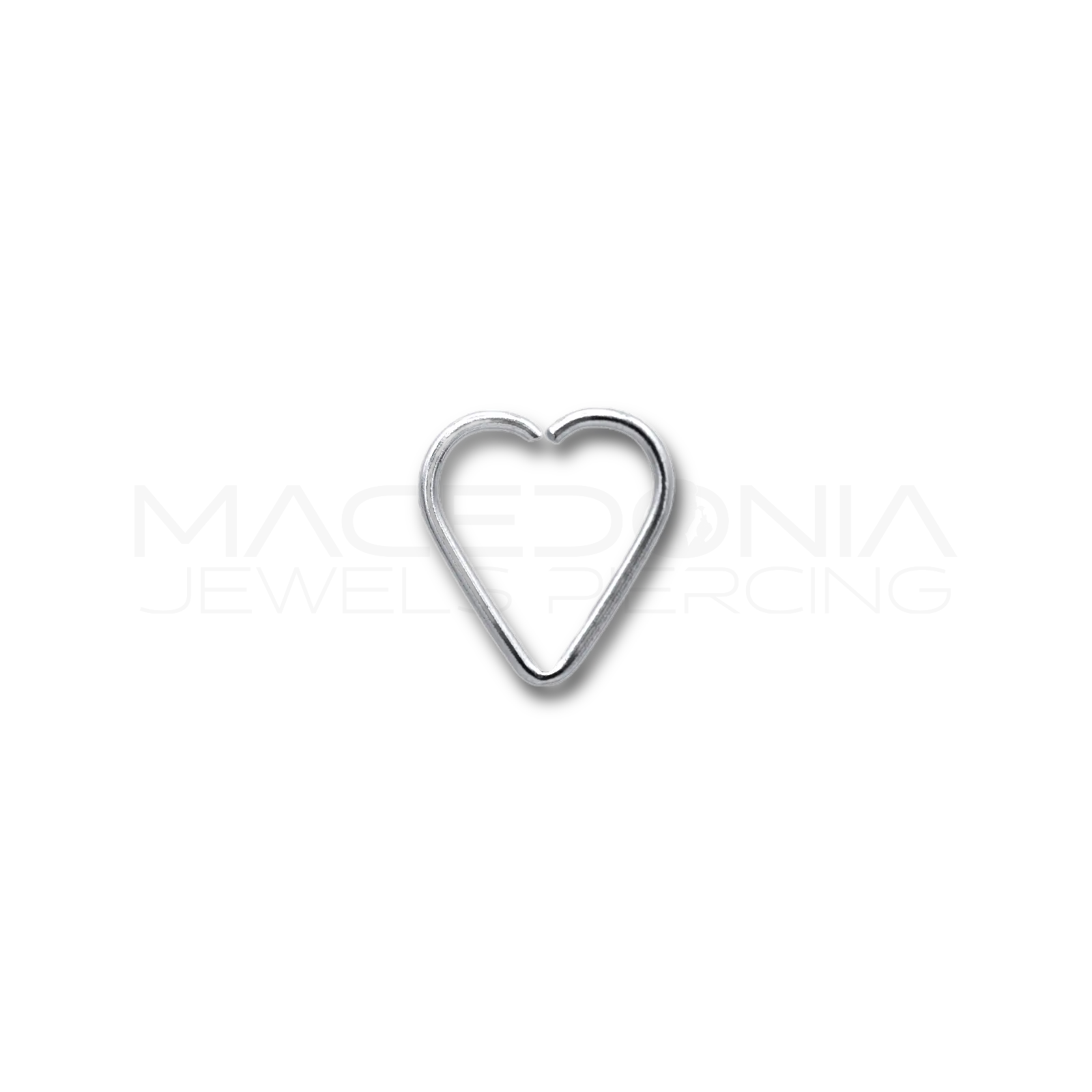 Nostril in Argento 925 con Cuore Minimal