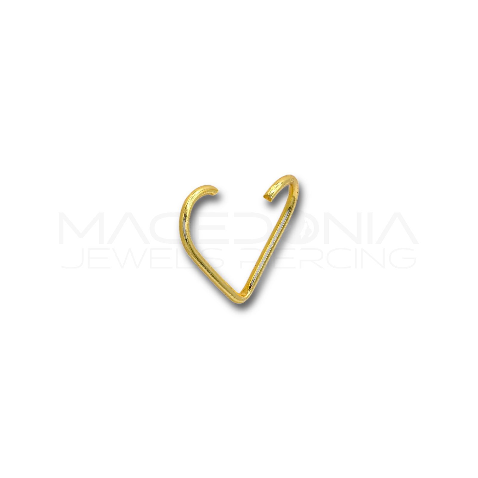 Nostril in Argento 925 con Cuore Minimal