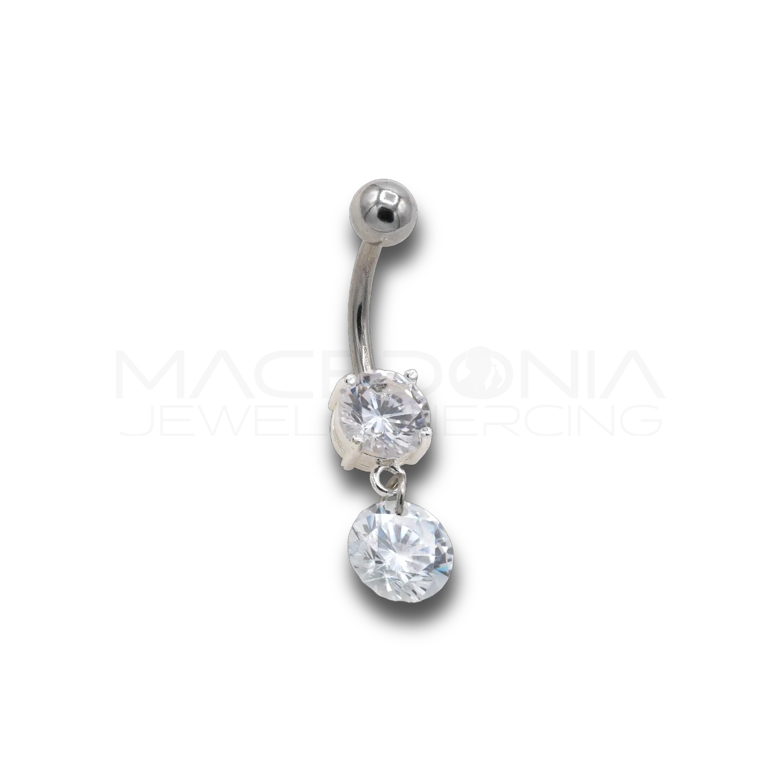 NAVEL CON CIONDOLO A ZIRCONE