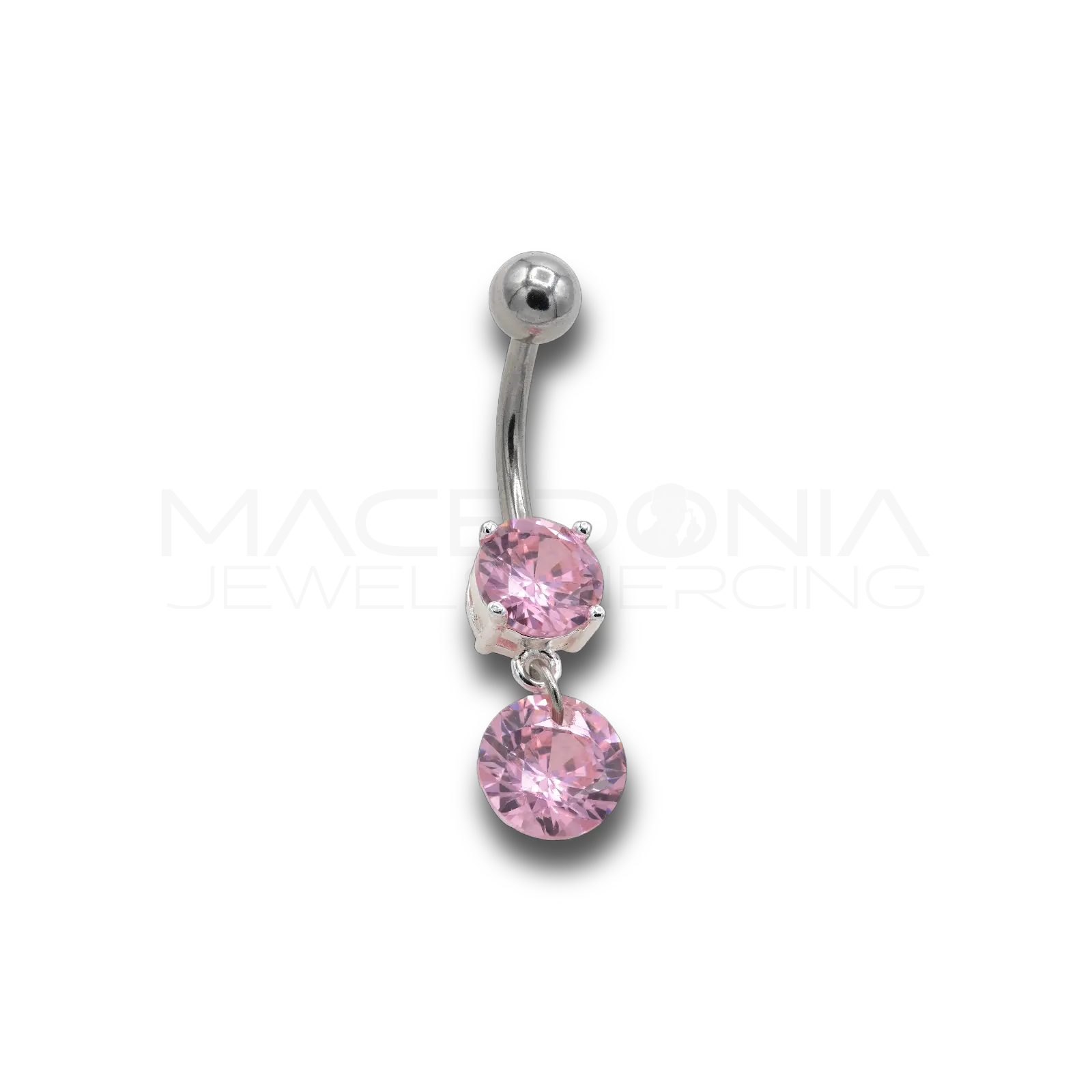 NAVEL CON CIONDOLO A ZIRCONE