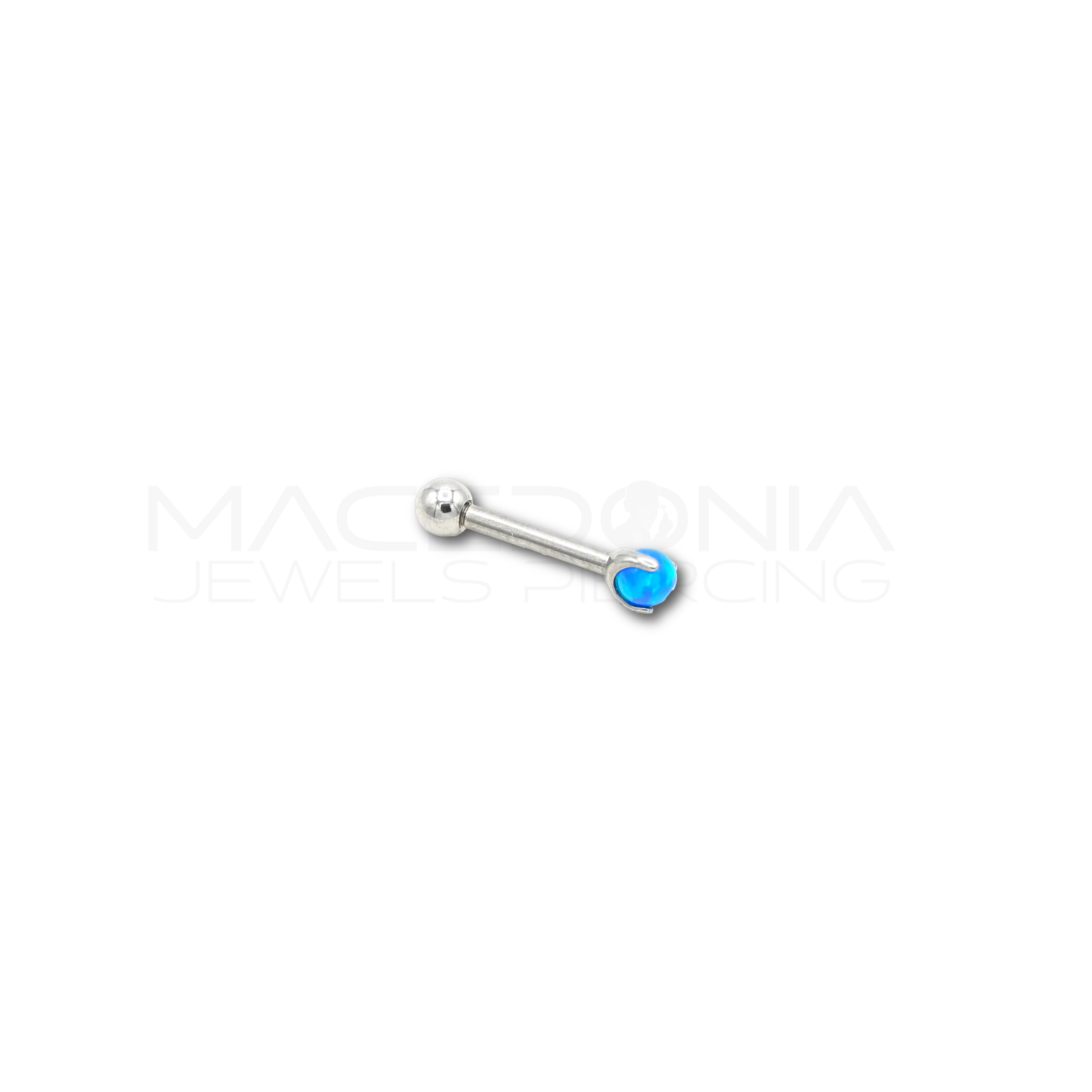 Labret con pallina opale