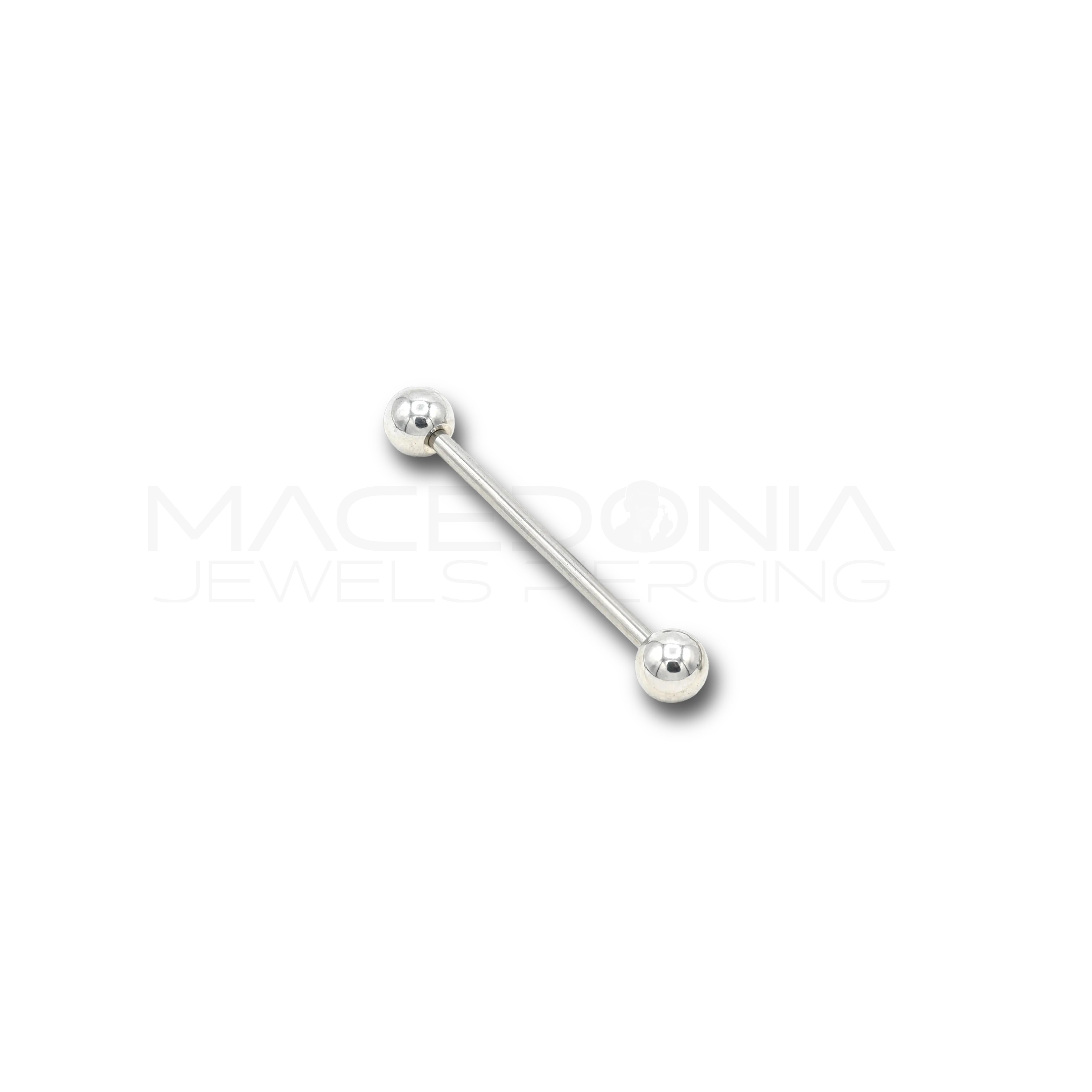 Barbell in Acciaio Chirurgico 316L di Colore Argento
