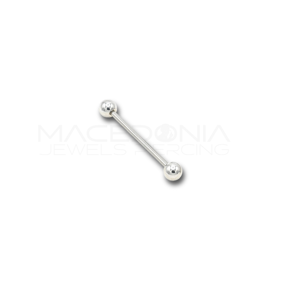 Barbell in Acciaio Chirurgico 316L di Colore Argento