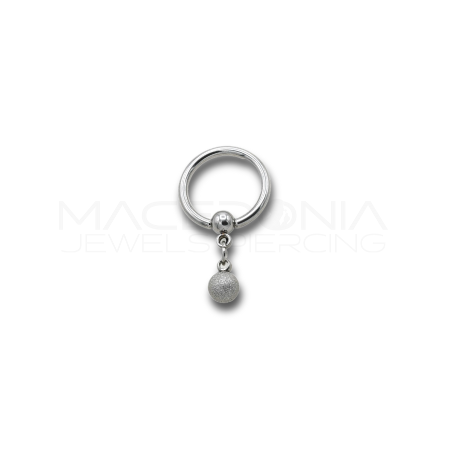 CERCHIO CON PERLA PENDENTE