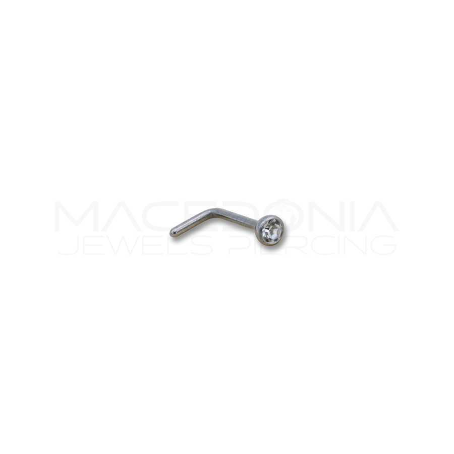 PIERCING DA NASO CON ZIRCONE INCASTONATO