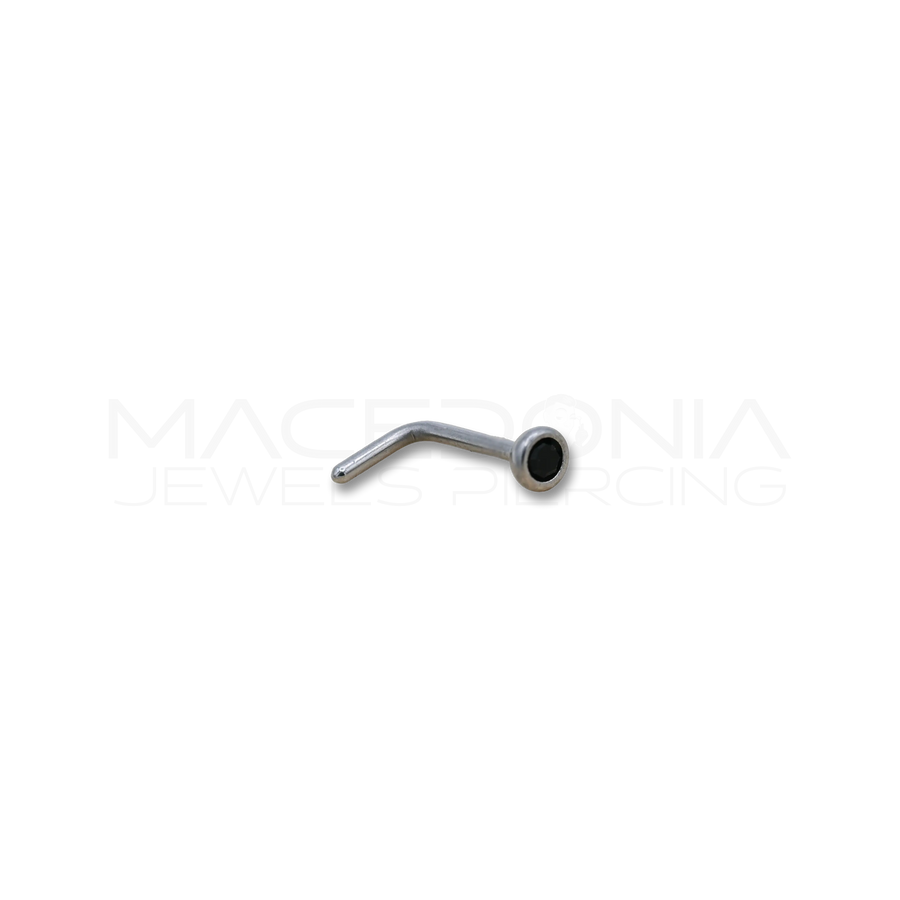 PIERCING DA NASO CON ZIRCONE INCASTONATO