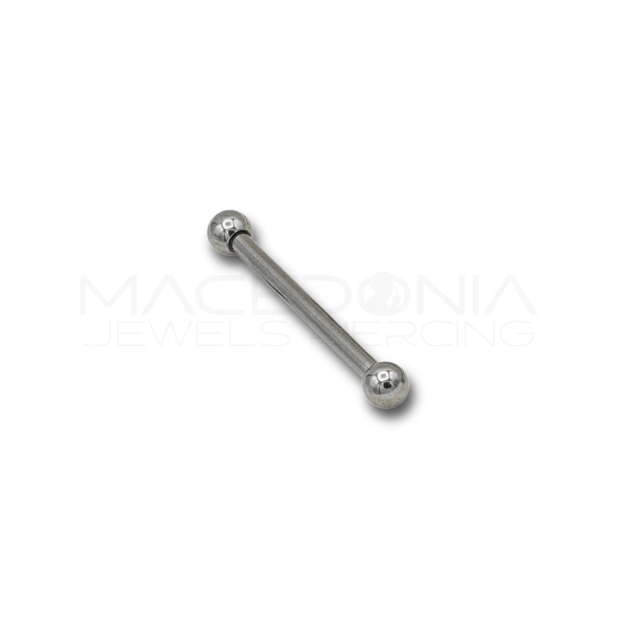 Barbell con Palline in Acciaio Chirurgico 316L