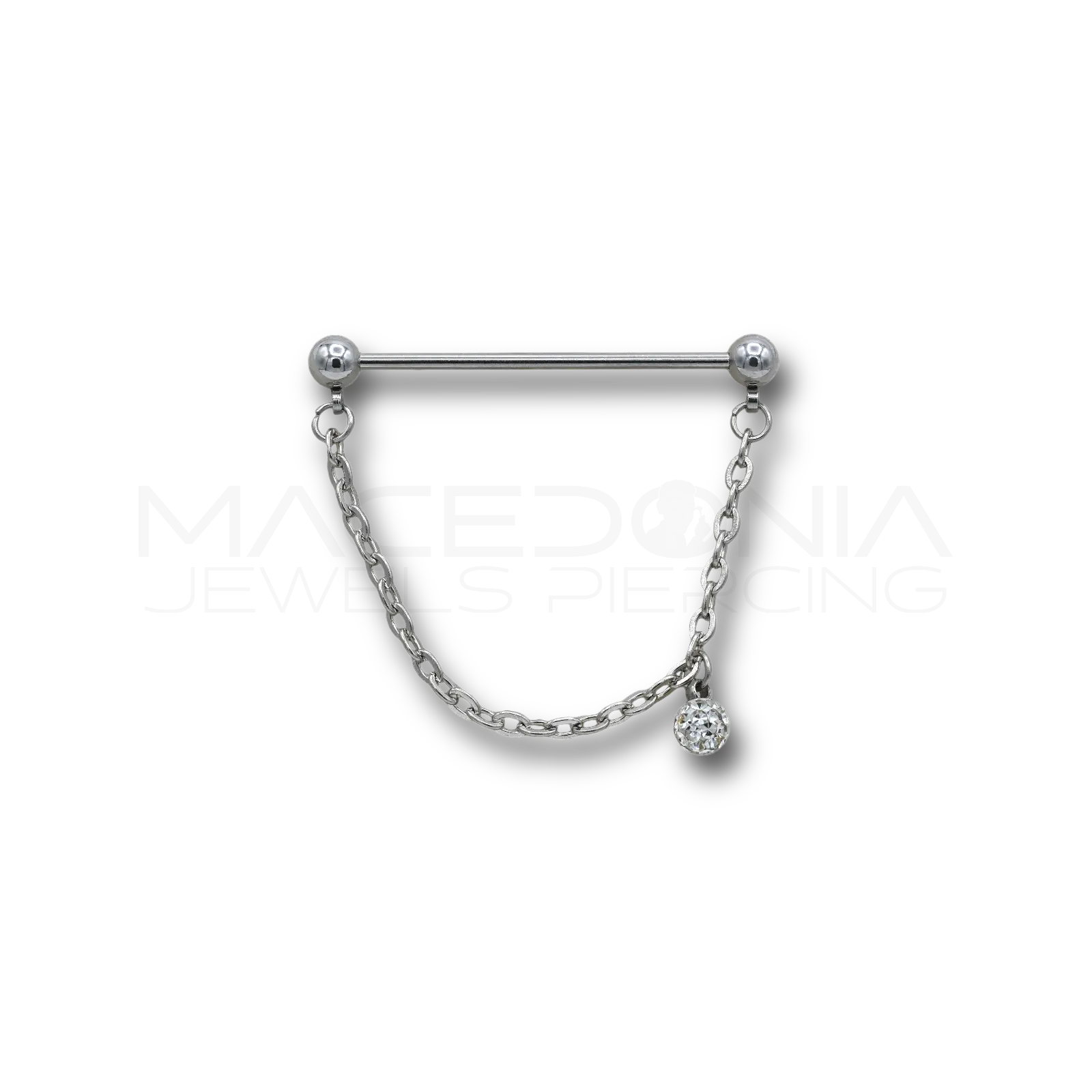 BARRETTA INDUSTRIAL CON CATENA E ZIRCONE