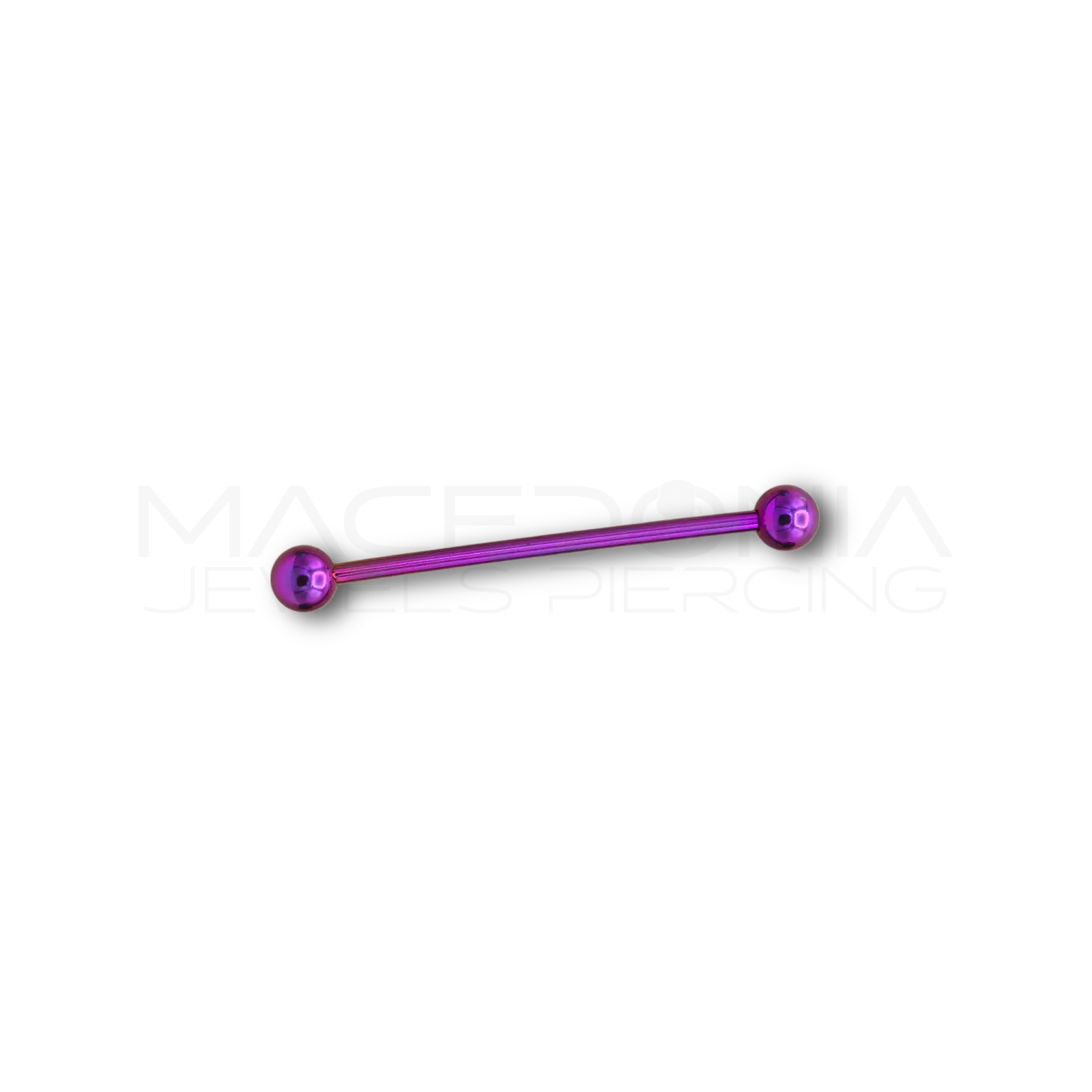 BARRETTA INDUSTRIAL CON PALLINE Macedonia Piercing