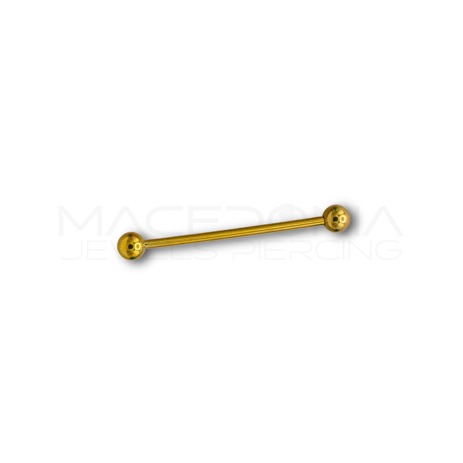 BARRETTA INDUSTRIAL CON PALLINE Macedonia Piercing