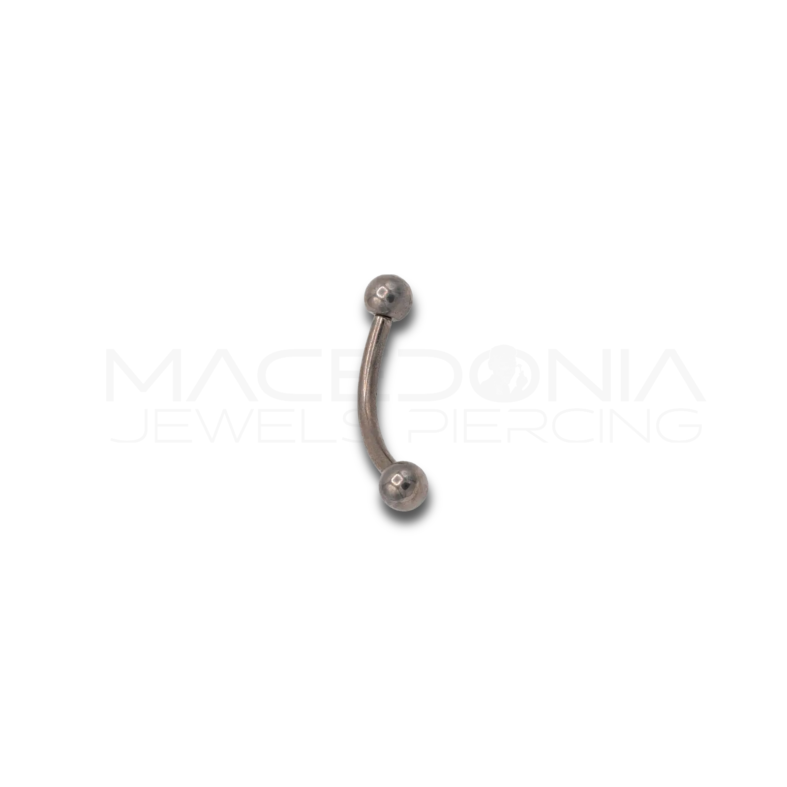 BANANA CON PALLINE IN TITANIO Macedonia Jewels Piercing