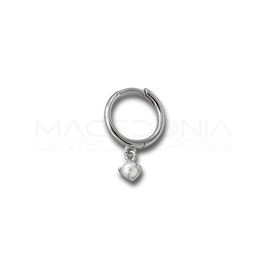 Orecchino Perla in Argento 925