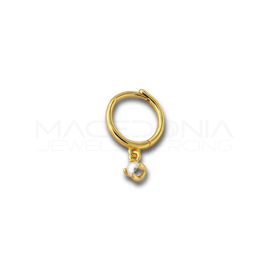 Orecchino Perla in Argento 925