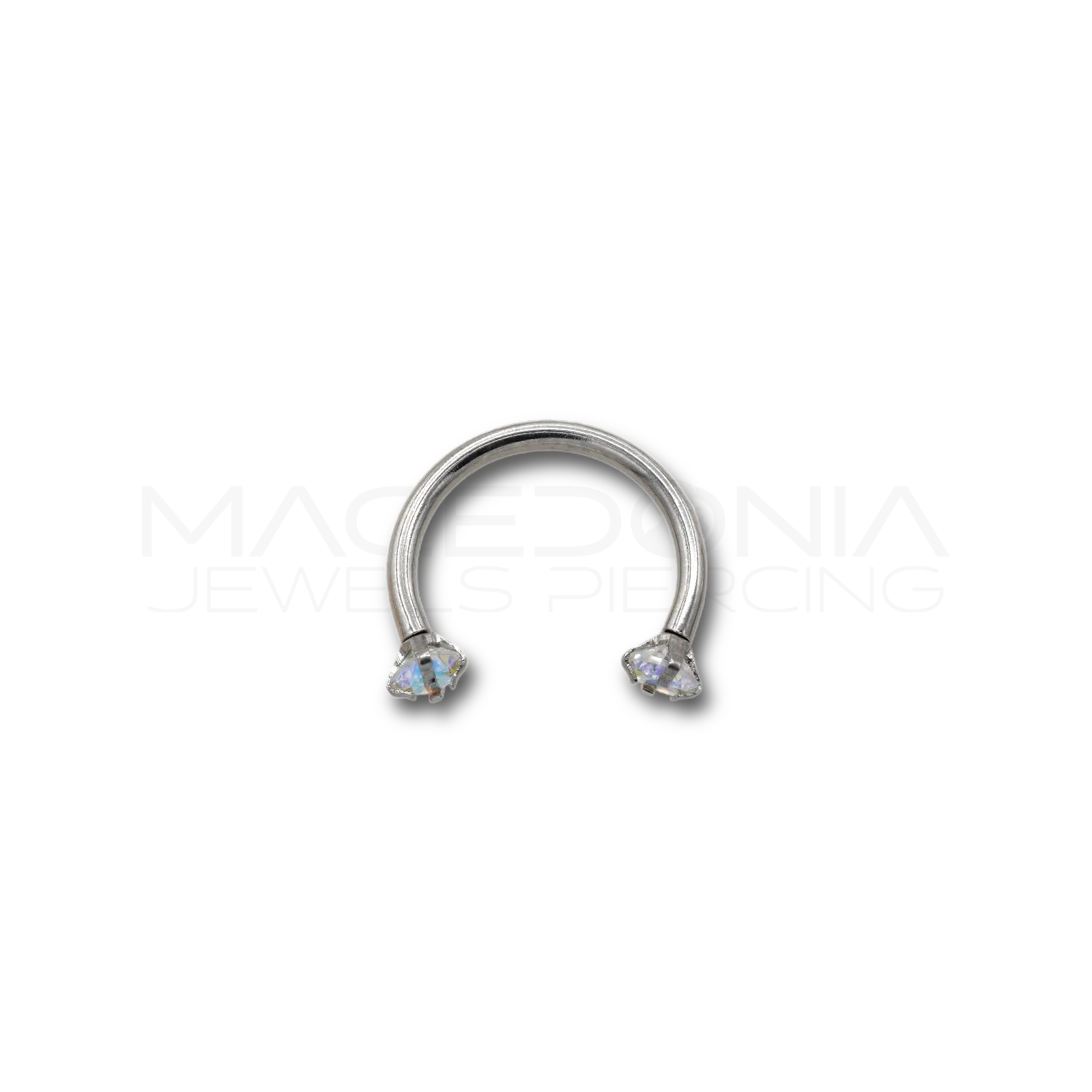 Piercing Cerchio Continuo Acciaio Chirurgico 316L Anodizzato Oro, 8mm, Coppia