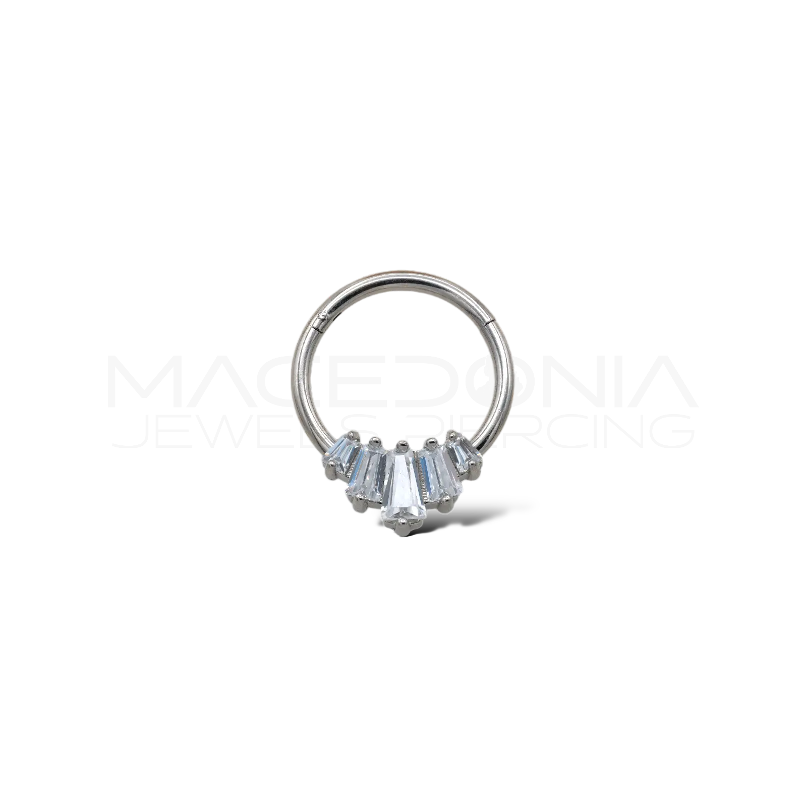 CERCHIO CON CORONCINA DI ZIRCONI