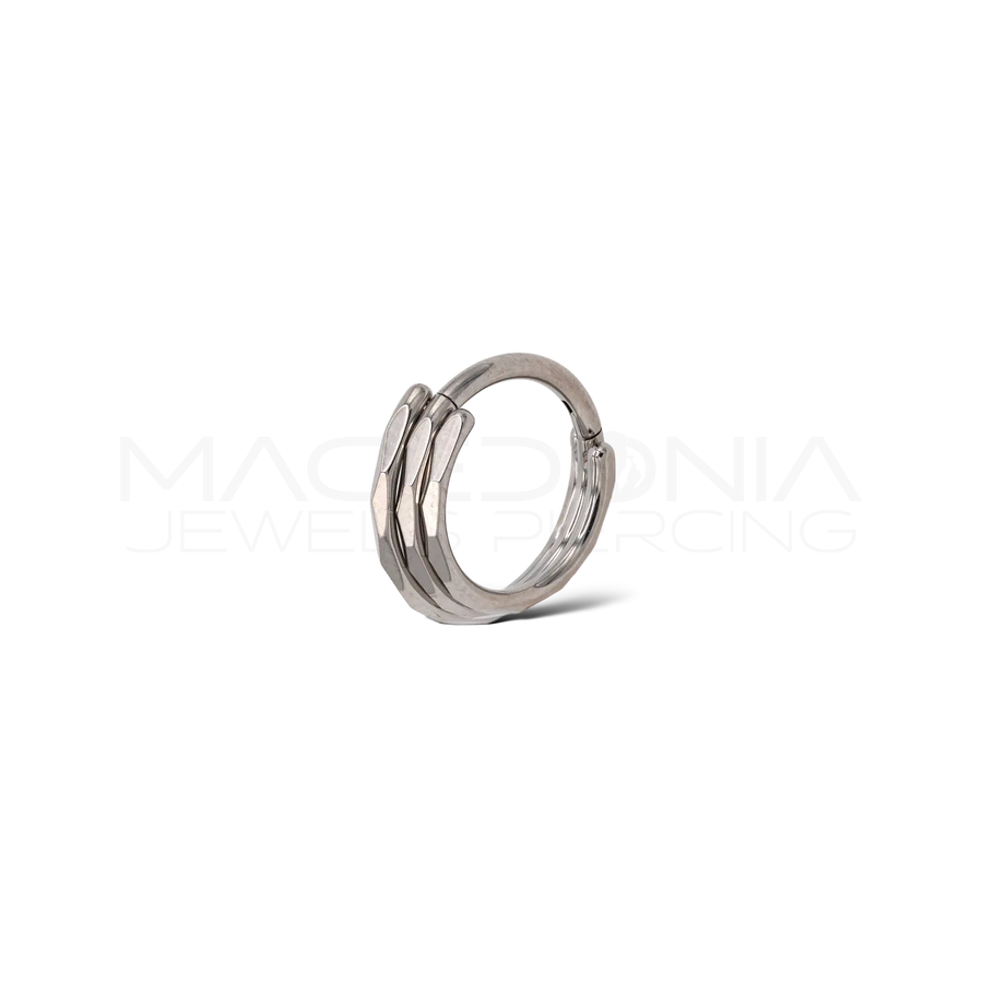 CERCHIO A TRE FASCE IN TITANIO